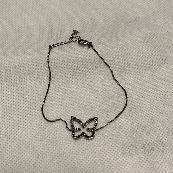 Hypoallergenic Butterfly Bracelete with Gemstones 💎 - Picture 1 of 5
